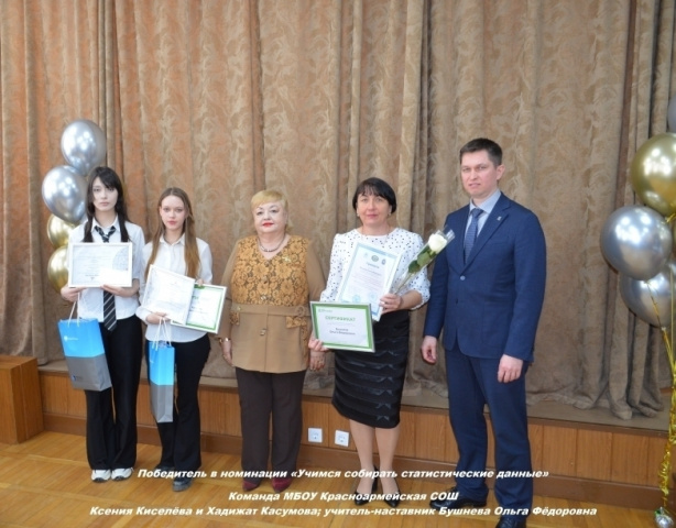 Победители конкурса статистики Тренд